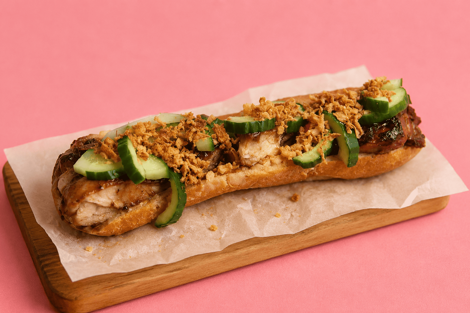 Kimchi Chicken Sandwich